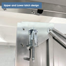 Heavy-Duty Multipurpose Outdoor All-Weather Utility Garage Storage Shed With Air Vents (SAK74834) - Saksby Wholesale - Lacth Design View