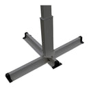 11FTx10FT Advaning FS Series Freestanding Dual Deploying Manual Retractable Awning (Sak62975) - Saksby Wholesale - Gray Base Fs1110