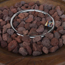 25 Inch Round 40K BTU Liquid Propance Concrete Fire Pit (SAK88764) - Saksby Wholesale - Stone Details