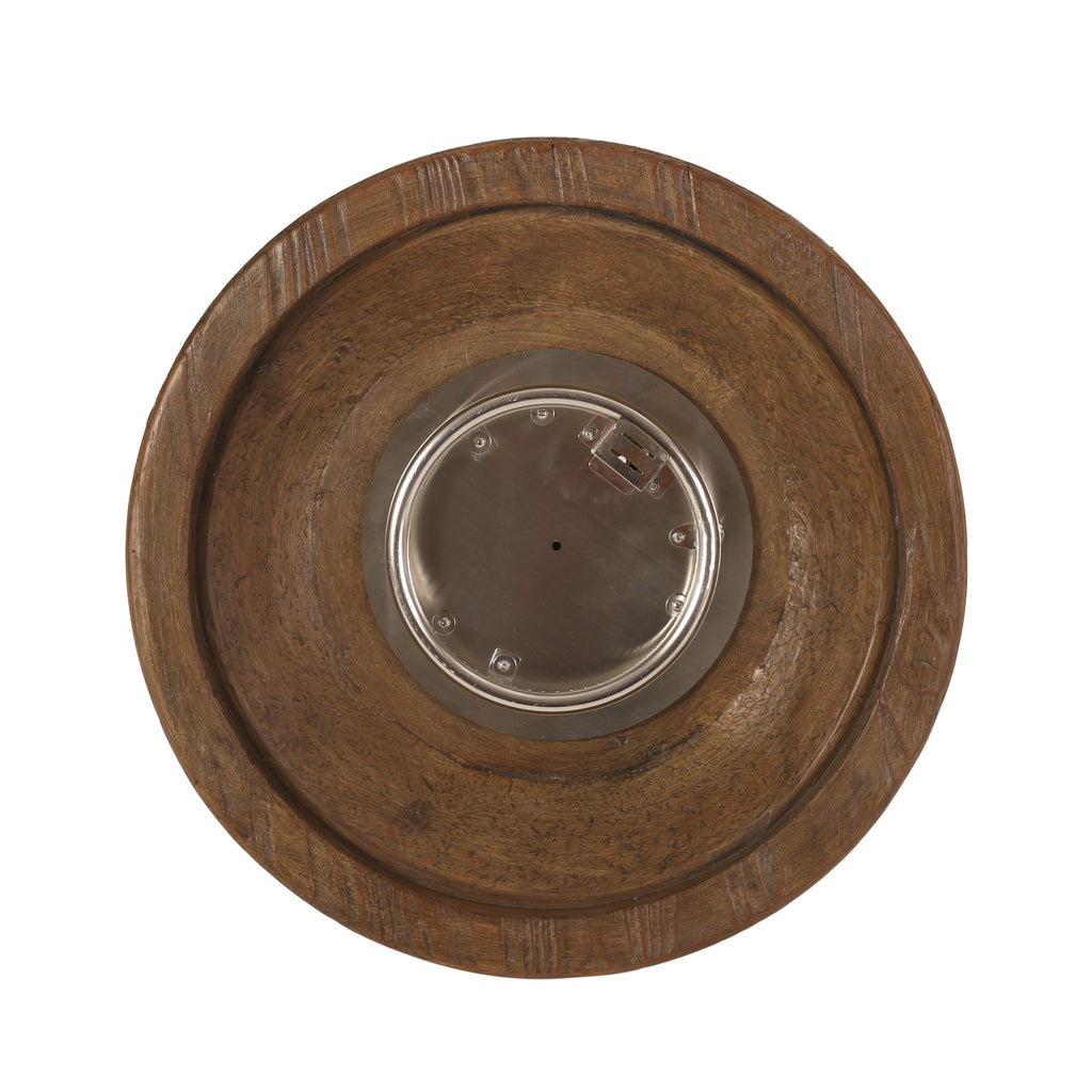 25 Inch Round 40K BTU Liquid Propance Concrete Fire Pit (SAK88764) - Saksby Wholesale - Top VIew