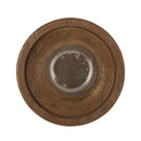 25 Inch Round 40K BTU Liquid Propance Concrete Fire Pit (SAK88764) - Saksby Wholesale - Top VIew