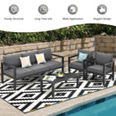 Premium Outdoor Aluminum Furniture Set For Backyard & Poolside, 4PCS (SAK73532) - Saksby Wholesale - Features View