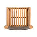 5-Piece Acacia Wooden Outdoor Furniture Patio Set With Dining Chairs And Table (SAK70445) - Saksby Wholesale - Chair Top View