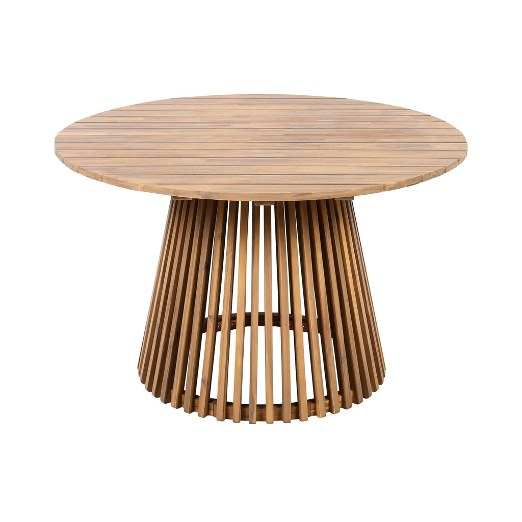 5-Piece Acacia Wooden Outdoor Furniture Patio Set With Dining Chairs And Table (SAK70445) - Saksby Wholesale - Table Top View