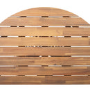 5-Piece Acacia Wooden Outdoor Furniture Patio Set With Dining Chairs And Table (SAK70445) - Saksby Wholesale - Wood Material Details