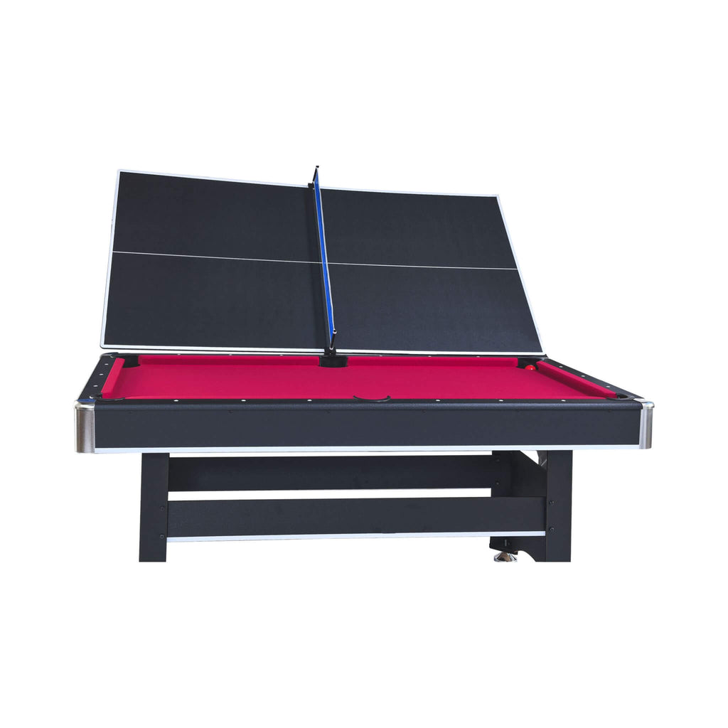 6FT Premium Wooden Multifunctional Pool Table With Table Tennis Top (SAK62751) - Saksby Wholesale - 2 Table Details