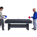 6FT Premium Wooden Multifunctional Pool Table With Table Tennis Top (SAK62751) - Saksby Wholesale - Playing Table Tennis