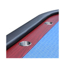 96 Inch Poker Table With Speed Cloth And Wooden Texture Racetrack For 10 Players (SAK75023) - Saksby Wholesale - Chips Tray Design Details