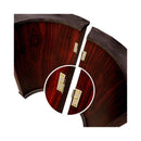 96 Inch Poker Table With Speed Cloth And Wooden Texture Racetrack For 10 Players (SAK75023) - Saksby Wholesale - Design Details