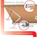 8FTx6FT Advaning Luxury Series Premium Fully Assembled Retractable Sun Shade Canopy Awning - Saksby Wholesale - Ma0806 Premium Quality Sak31572 5