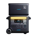 Anker Solix F2600 5120WH/2400W Smart Portable Power Station With Expansion Battery (SAK24763)