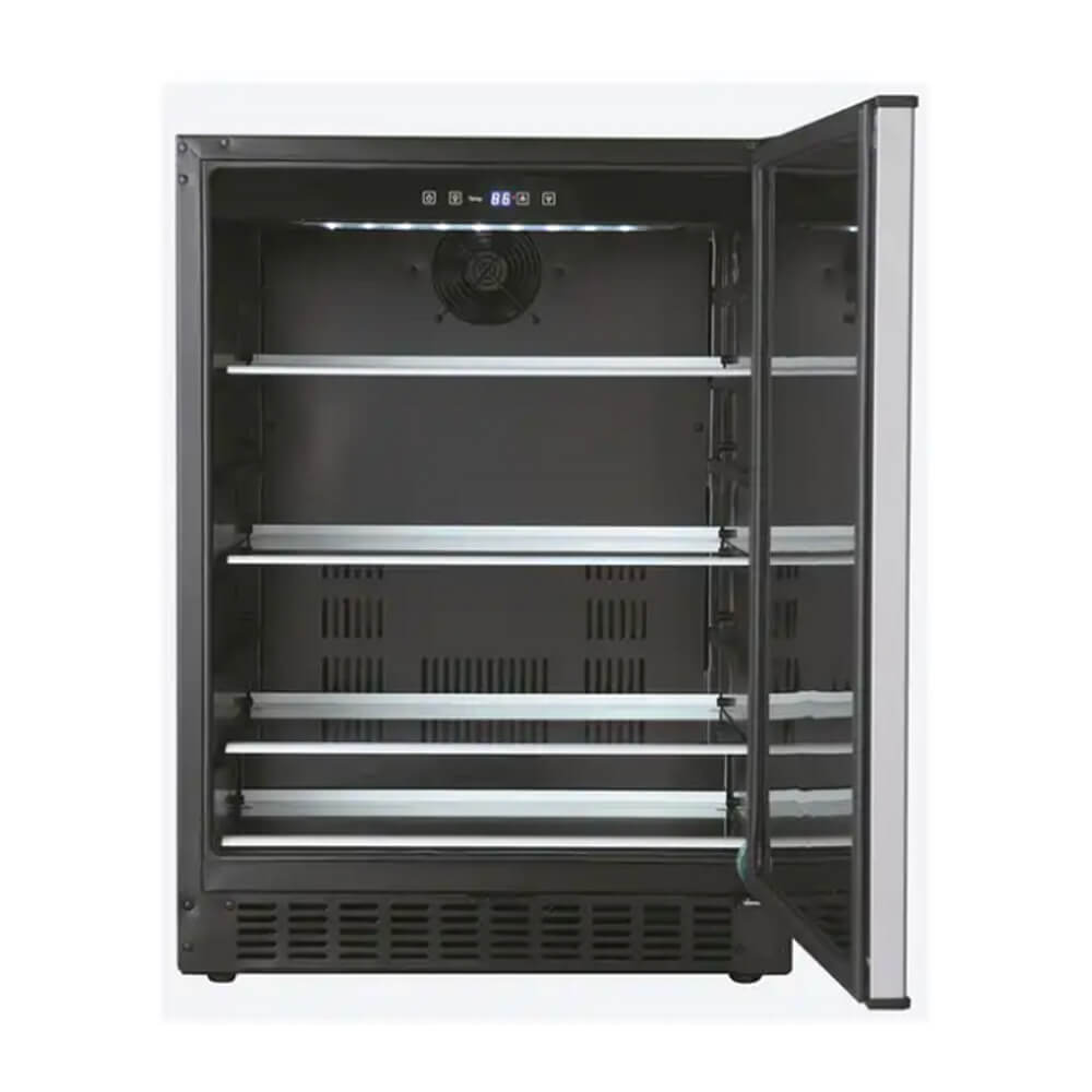 KoKoMo Grills Professional Luxury Outdoor Stainless Steel Kitchen Refrigerator, 24" (KO-LUX-FRIDGE) (SAK54862)