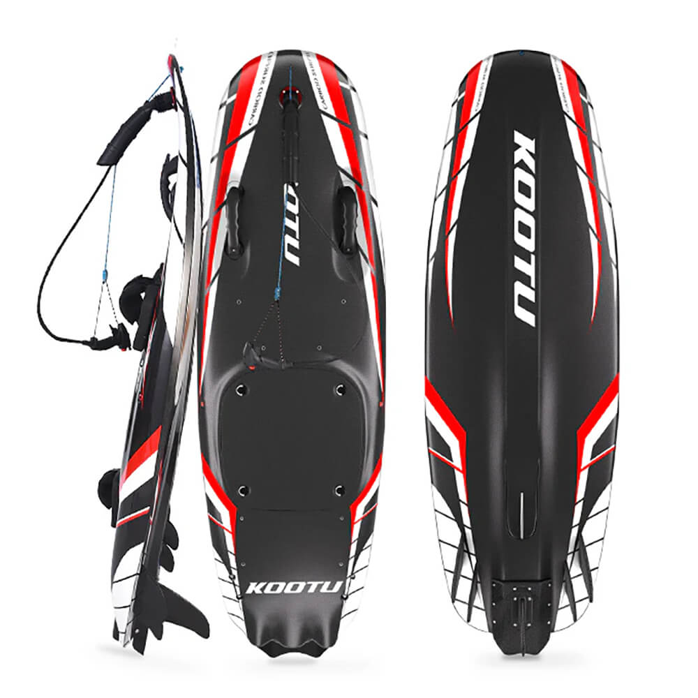 Kootu E2 Premium Lightweight Carbon Fiber E-Surfboard With Wireless Remote, 18KW (SAK79425)