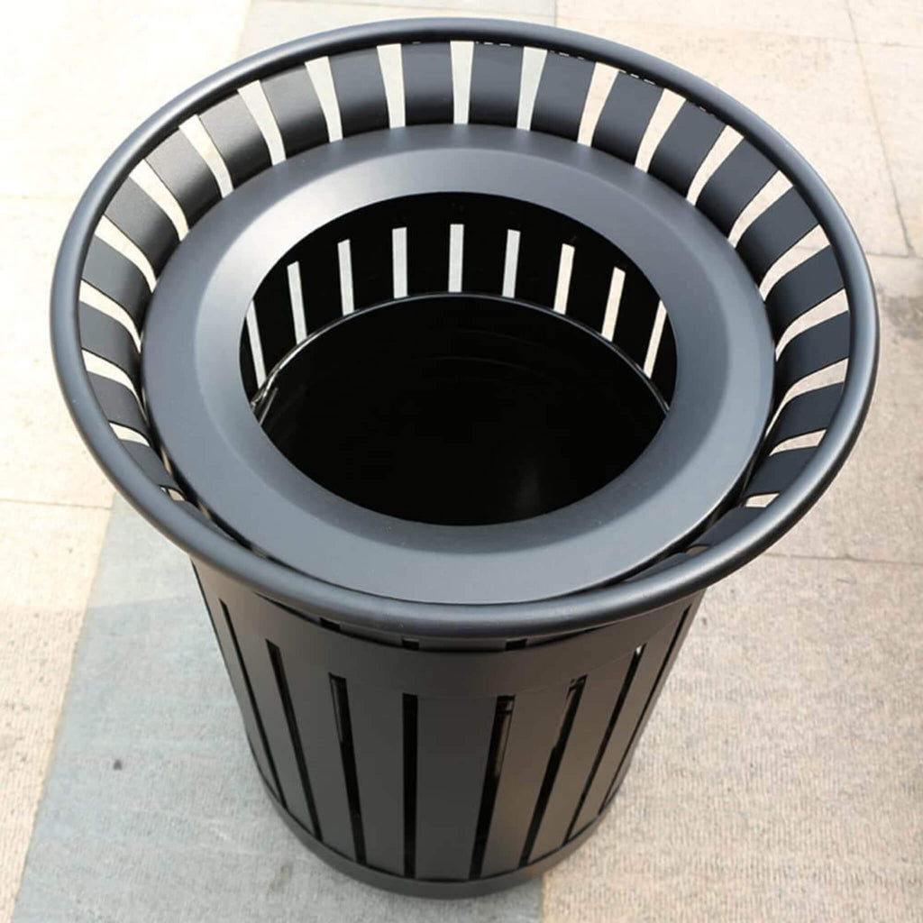premium-extra-large-outdoor-commercial-metal-slat-garbage-top-view-sak48591