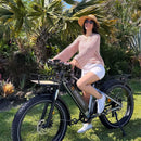SENADA SABER PLUS 48V/21AH 1000W Electric All-Terrain Fat Tire Bike (SAK82547) - Lifestyle View