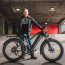 SENADA SABER PLUS 48V/21AH 1000W Electric All-Terrain Fat Tire Bike (SAK82547) - Lifestyle View