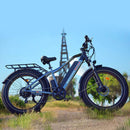 SENADA SABER PLUS 48V/21AH 1000W Electric All-Terrain Fat Tire Bike (SAK82547) - Lifestyle View