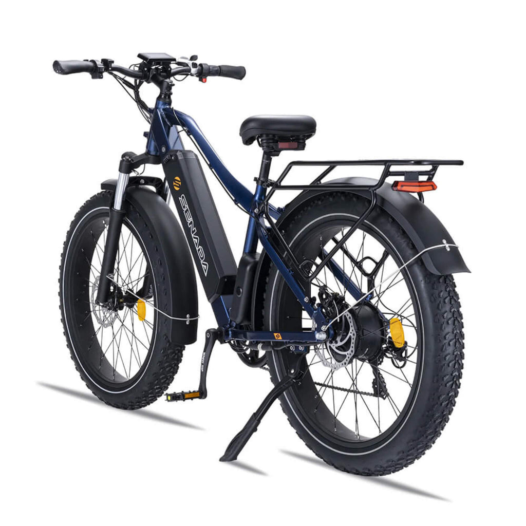 SENADA SABER PLUS 48V/21AH 1000W Electric All-Terrain Fat Tire Bike (SAK82547) - Back Left View