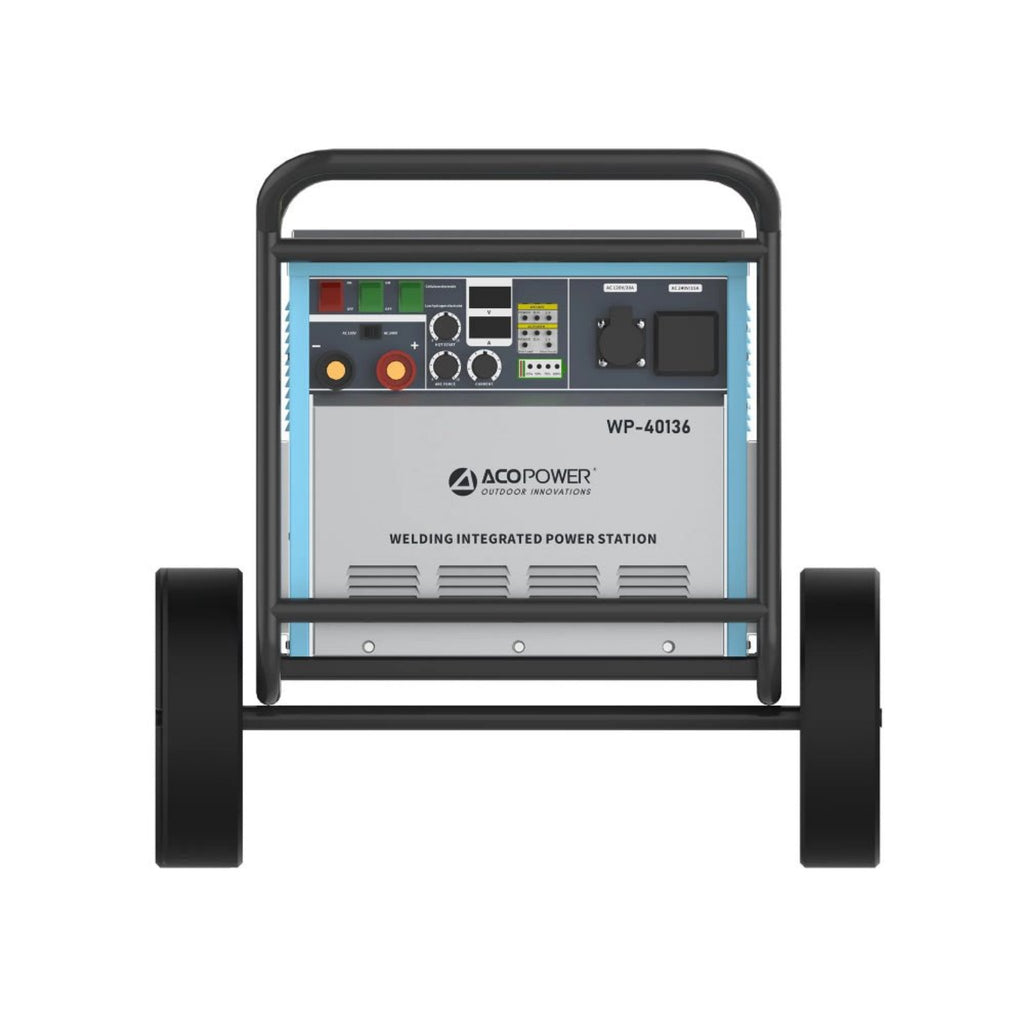 ACOPOWER WP-40136 50A/13KWH Heavy Duty Portable Integrated Welding Power Station With Wheels, 4KW (SAK56190) - SAKSBY.com - Portable Power Stations - SAKSBY.com