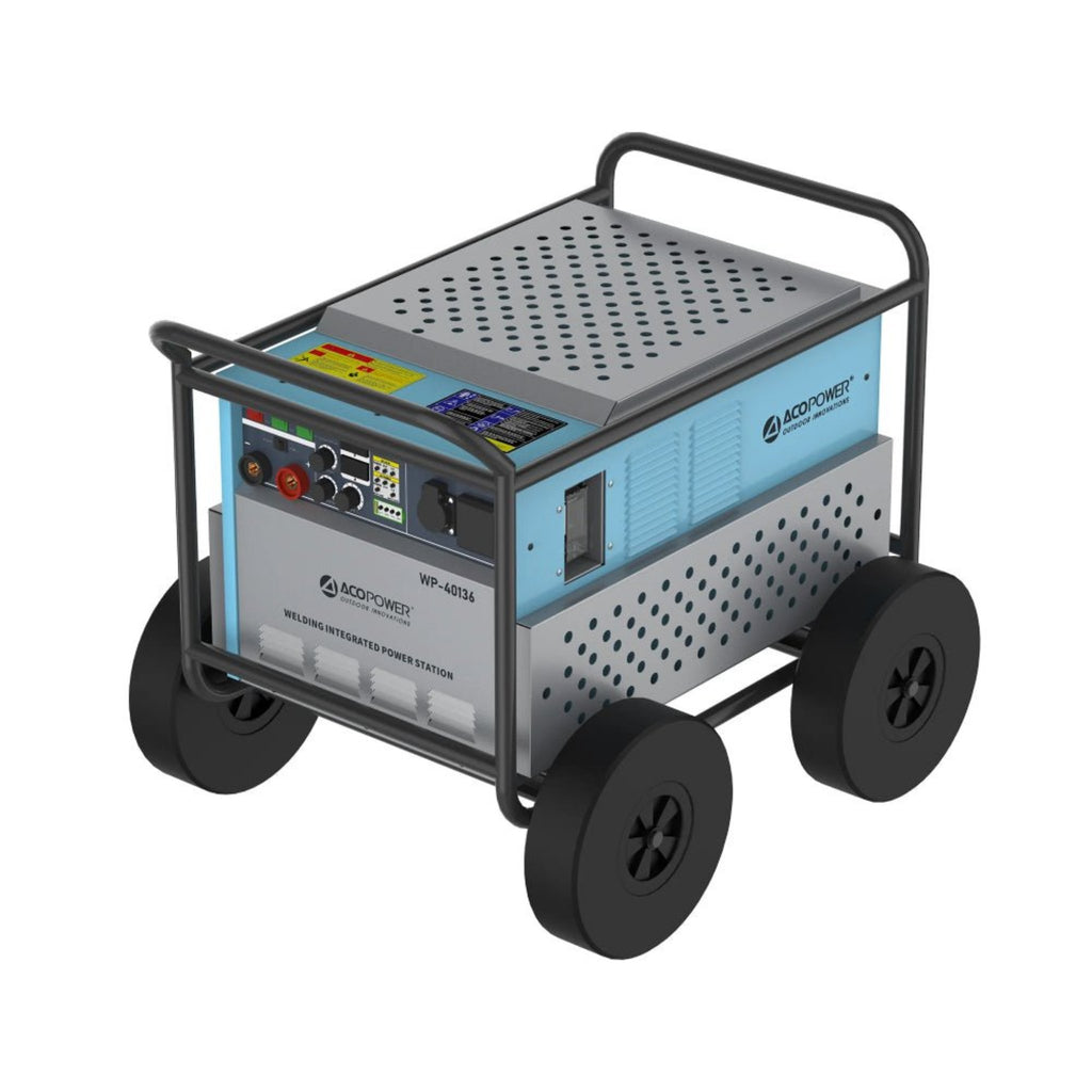ACOPOWER WP-40136 50A/13KWH Heavy Duty Portable Integrated Welding Power Station With Wheels, 4KW (SAK56190) - SAKSBY.com - Portable Power Stations - SAKSBY.com