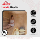 Aleko 6-Person Premium Canadian Hemlock Indoor Wet Dry Sauna With LED Lights (SAK83174)