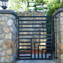 ALEKO FLORENCE Style Steel Pedestrian Gate, 5FT (SAK81267)-SAKSBY