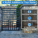 ALEKO FLORENCE Style Steel Pedestrian Gate, 5FT (SAK81267)-SAKSBY