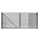ALEKO Kyiv Style Steel Dual Swing Driveway Gate (SAK19376)-SAKSBY