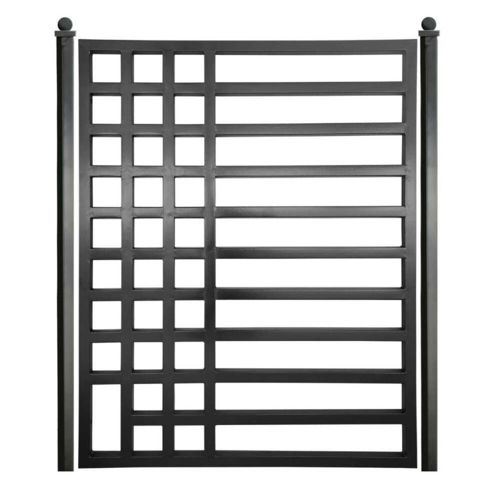 ALEKO KYIV Style Steel Pedestrian Gate, 5FT (SAK45810)-SAKSBY