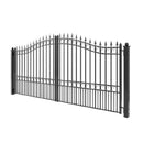 ALEKO LONDON Steel Dual Swing Driveway Gate (SAK48520)-SAKSBY