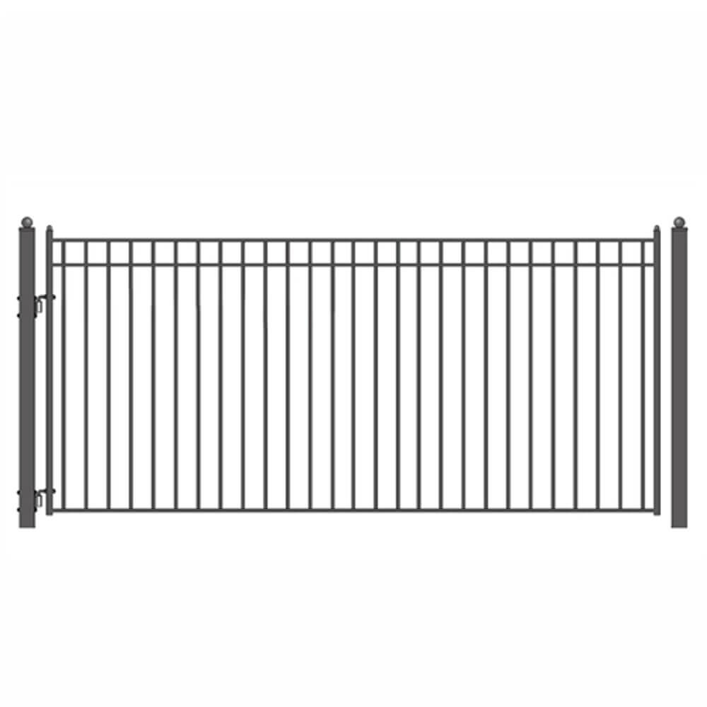 ALEKO Madrid Style Steel Single Swing Driveway Gate (SAK53219)-SAK