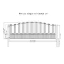 ALEKO Munich Style Steel Single Swing Driveway Gate (SAK82467)-SAK