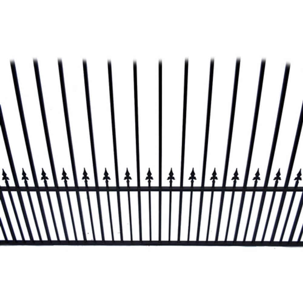 ALEKO Munich Style Steel Single Swing Driveway Gate (SAK82467)-SAK