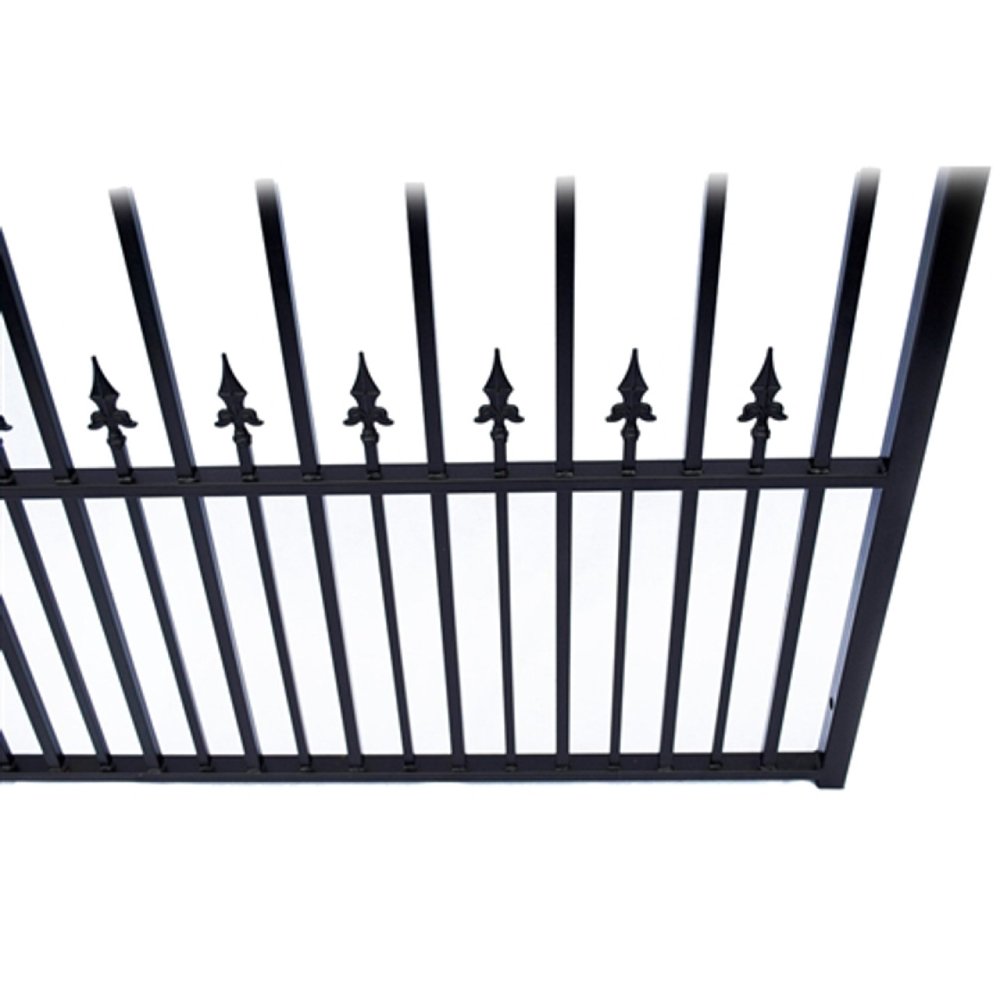 ALEKO Munich Style Steel Single Swing Driveway Gate (SAK82467)-SAK