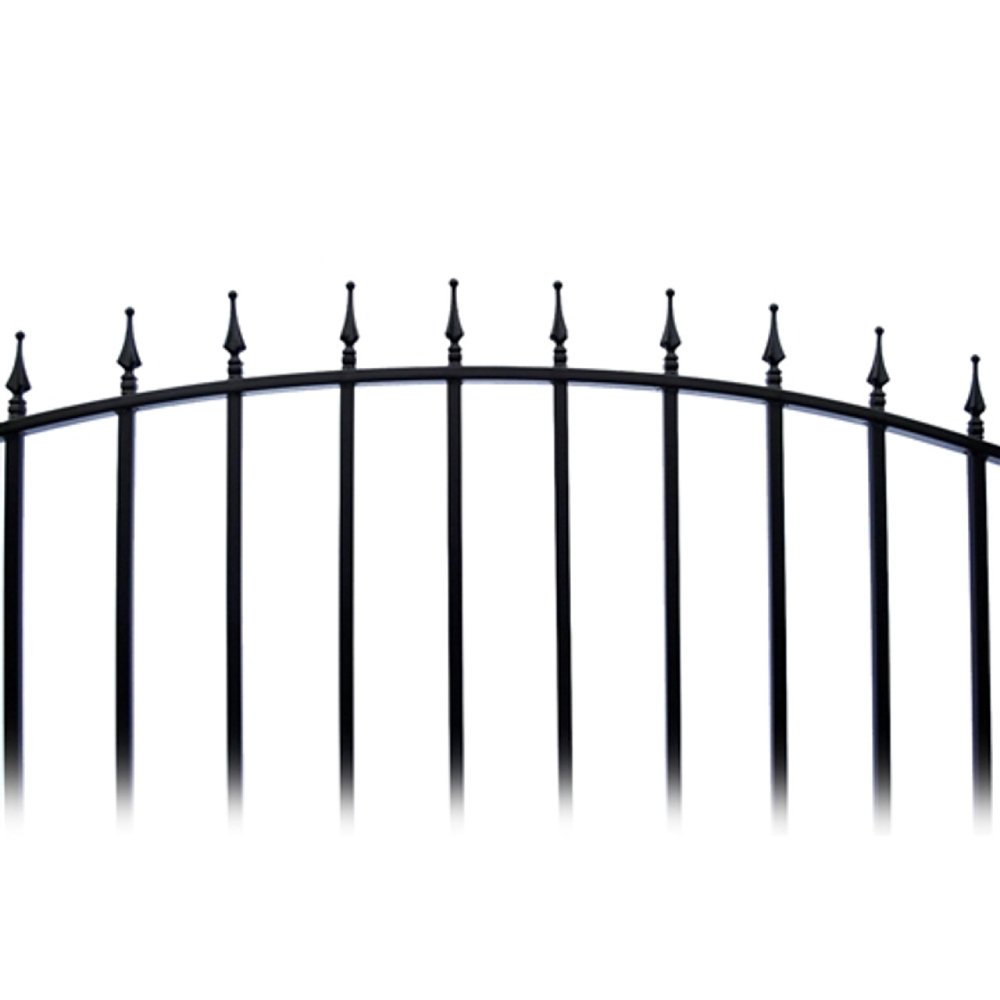 ALEKO Munich Style Steel Single Swing Driveway Gate (SAK82467)-SAK