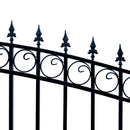 ALEKO Prague Style Steel Single Swing Driveway Gate (SAK96420)-SAKSBY