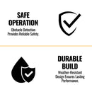 Aleko Single Swing Gate Operator Accessory Kit ACC4AS600 AC DC SAK65731 Saksby - Features