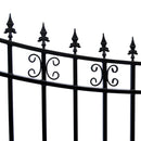ALEKO St. Louis Style Steel Single Swing Driveway Gate (SAK34952)-SAK