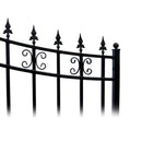 ALEKO St. Louis Style Steel Single Swing Driveway Gate (SAK34952)-SAK