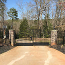 ALEKO Venice Style Steel Dual Swing Driveway Gate (SAK68025)-SAKSBY