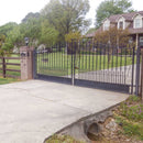 ALEKO Venice Style Steel Dual Swing Driveway Gate (SAK68025)-SAKSBY