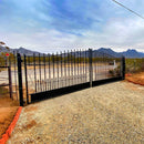 ALEKO Venice Style Steel Dual Swing Driveway Gate (SAK68025)-SAKSBY