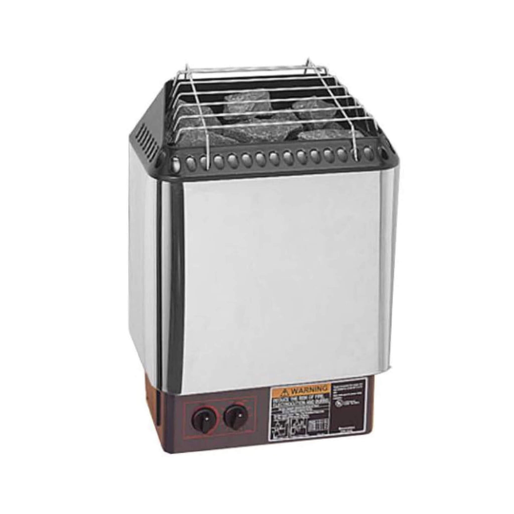 Amerec Designer B Series Stainless Steel Black Sauna Heater (SAK54023)