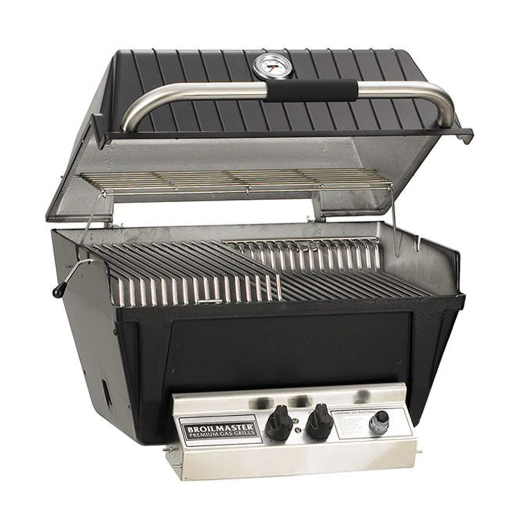 Broilmaster P4X Super Premium Gas Grill (SAK98194) SAKSBY - Front Right View on White Background