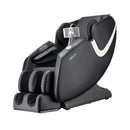 Bosscare Full Body Zero Gravity Shiatsu Recliner Massage Chair With AI Voice And App Control Black SAK52960 Saksby - Front Left View