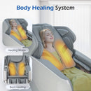 Bosscare Premium Full Body Zero Gravity Massage Chair With AI Voice And App Control Gray SAK35970 Saksby - Body Healing System