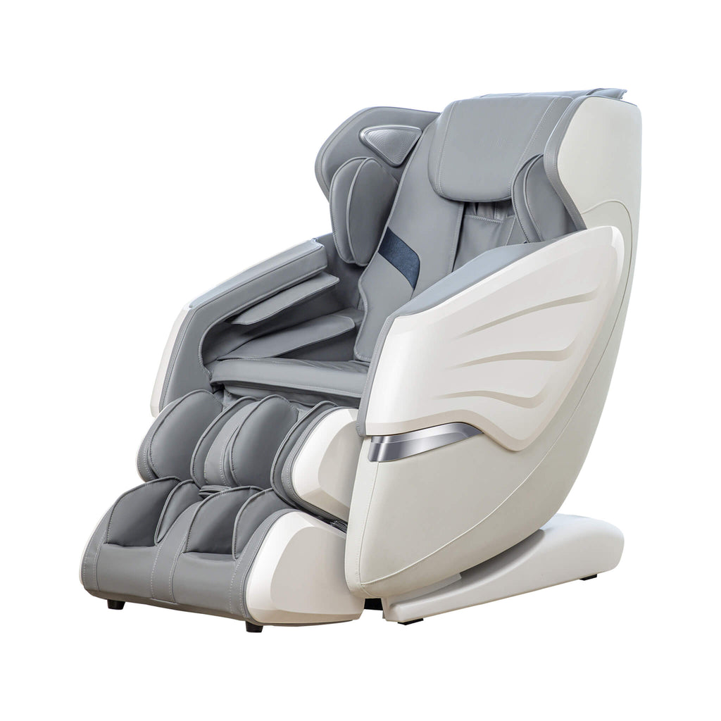 Bosscare Premium Full Body Zero Gravity Massage Chair With AI Voice And App Control Gray SAK35970 Saksby - Front Left View