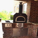 CHICAGO BRICK OVEN CBO 750 Commercial Hybrid Countertop Pizza Oven With No Skirt (SAK58241) - SAKSBY