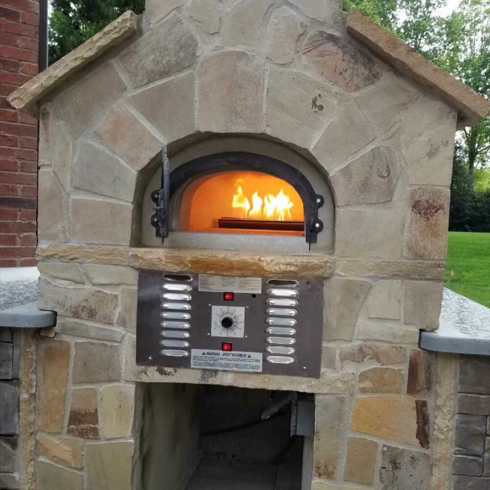 CHICAGO BRICK OVEN CBO 750 Residential Hybrid Stand With Dual Fuel (SAK37429) - SAKSBY