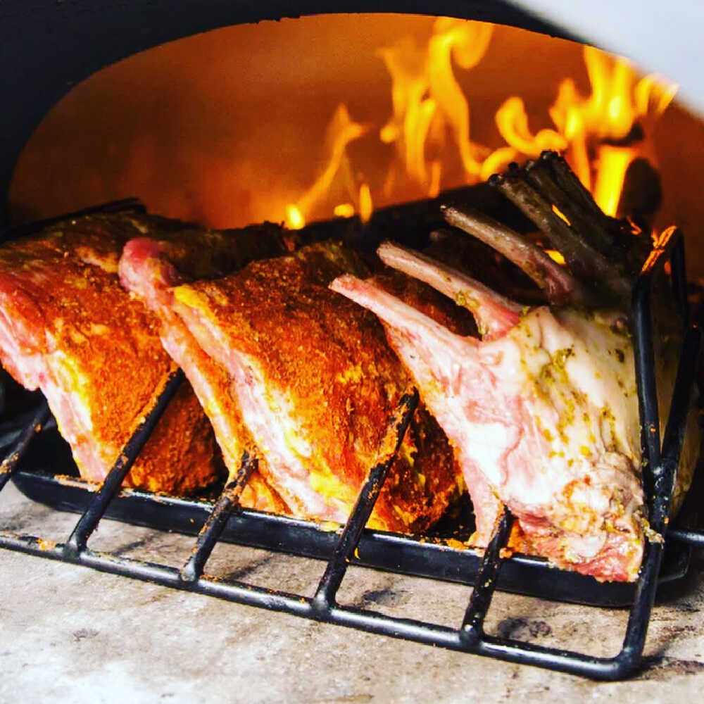 CHICAGO BRICK OVEN CBO 750 Residential Hybrid Stand With Dual Fuel (SAK37429) - SAKSBY